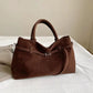 Suede Tote Bag